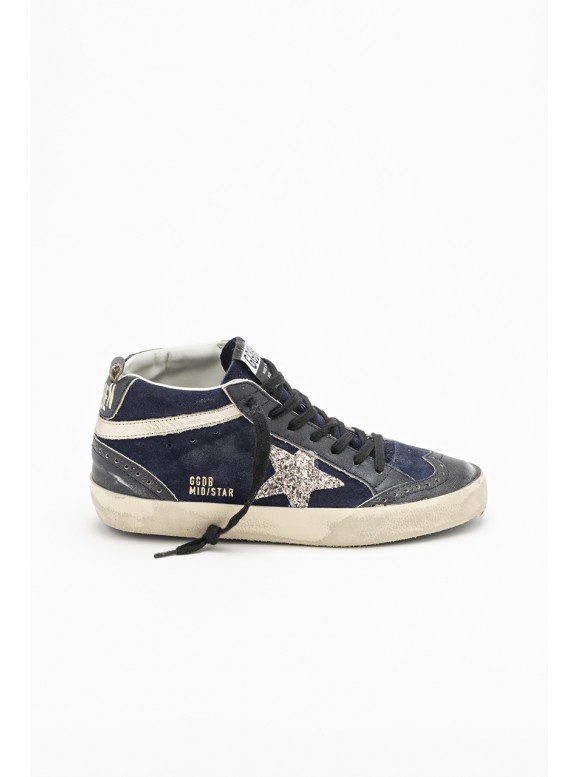 MID STAR SUEDE WAVE - GOLDEN GOOSE