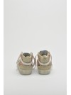 MID STAR GLITTER UPPER LEATHER STAR - GOLDEN GOOSE