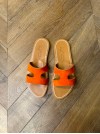 MULES MENANDRE ORANGE - KJACQUES