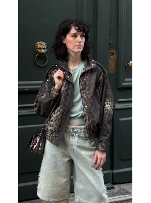 VESTE LEOPARD BALLOON - APPARIS