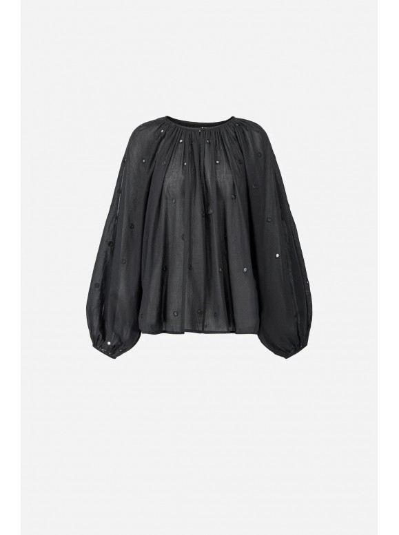 BLOUSE JOIN NOIRE - LAURENCE BRAS