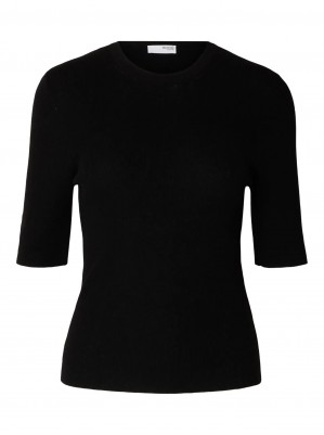 TOP INGRID NOIR - SELECTED FEMME