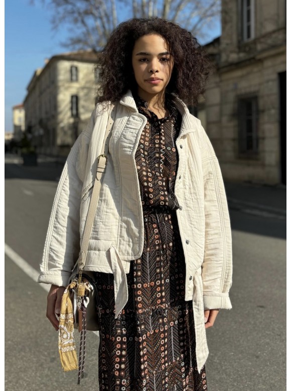 VESTE SELANE ÉCRU - ISABEL MARANT