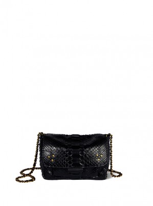 SAC LULU S PYTHON NOIR - JEROME DREYFUSS