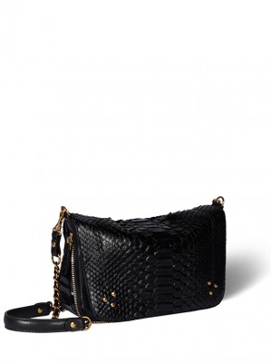 SAC BOBI S PYTHON NOIR - JEROME DREYFUSS