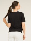 TEE-SHIRT ZEWEL BLACK AND PINK - ISABEL MARANT