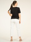 TEE-SHIRT ZEWEL BLACK AND PINK - ISABEL MARANT